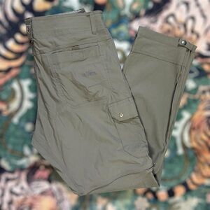 Kuhl Renegade Stealth Convertible Cargo Pants 34x32 Cargo Outdoor Beige Hiking